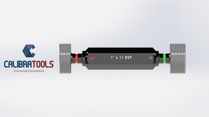 CALIBRADOR TAMPÃO ROSCA BSP – NORMA ISO 228