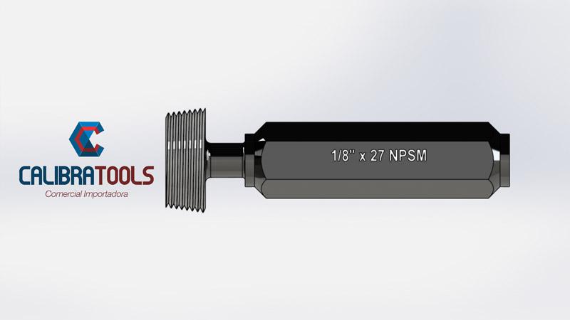 CALIBRADOR TAMPÃO ROSCA NPSM – NORMA ANSI/ASME B1.20.1